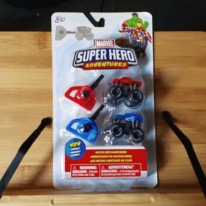 Marvel Super Hero Adventures 4x4 Micro Key Launchers